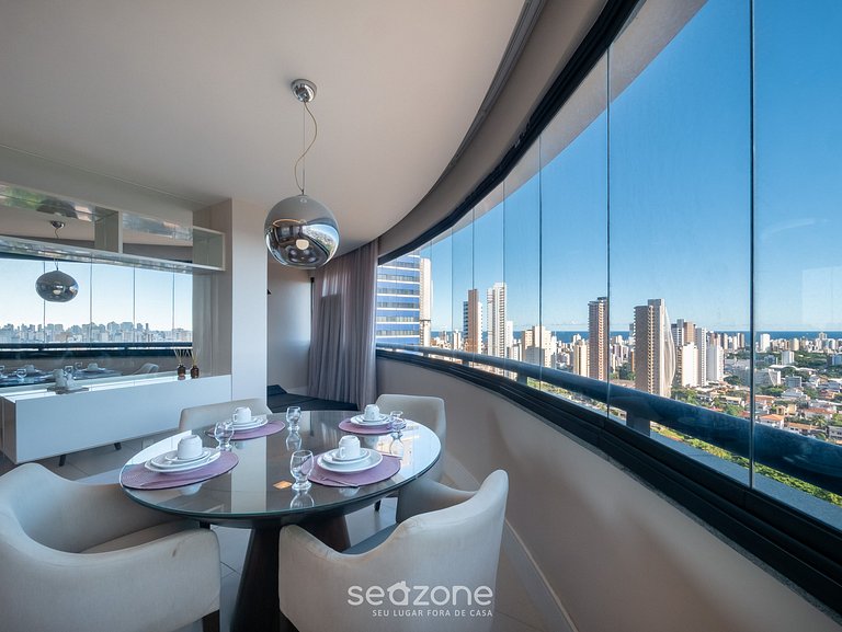 Estudio en edificio c/ piscina en Salvador BRS2405