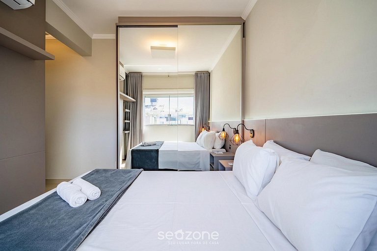 Apto em prédio c/ piscina. nos Ingleses DGA0204