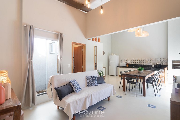 Casa c/ Churrasq. a 200m da Praia JNE0343