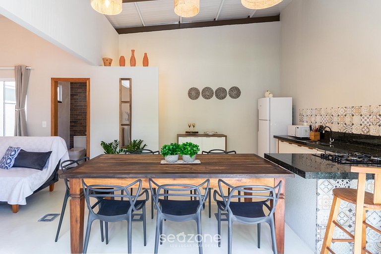 Casa c/ Churrasq. a 200m da Praia JNE0343