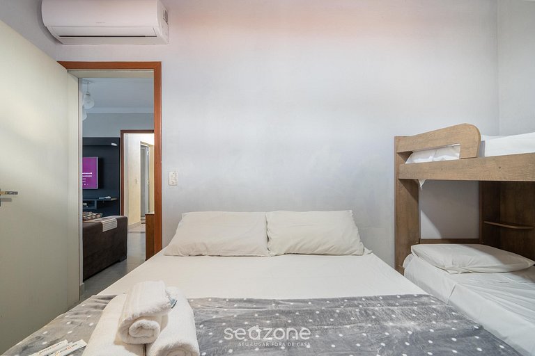 Apto en Cond. con parrilla privada PON0302