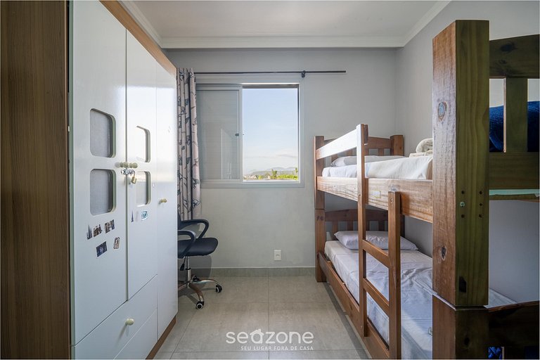 Apto en Cond. con parrilla privada PON0302