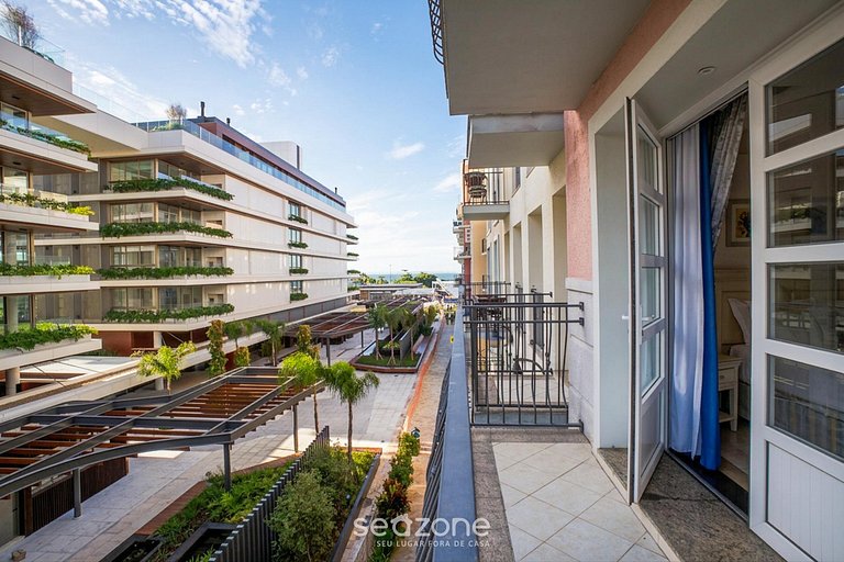 Apto luxo vista open shopping em Resort ILC1209