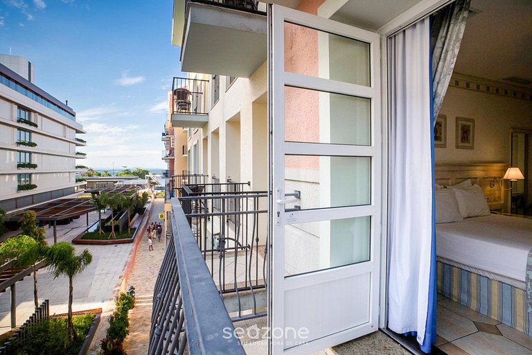 Apto luxo vista open shopping em Resort ILC1209