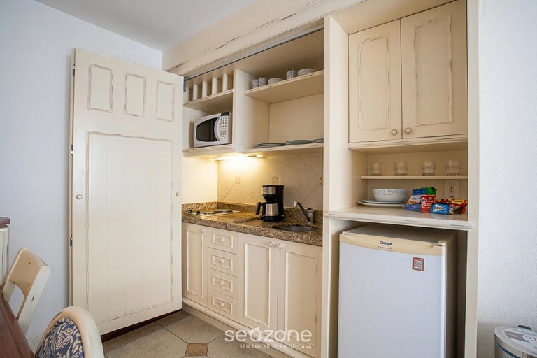 Studio luxo vista piscina em Resort Jurere ILC1209