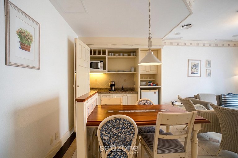 Studio luxo vista piscina em Resort Jurere ILC1209