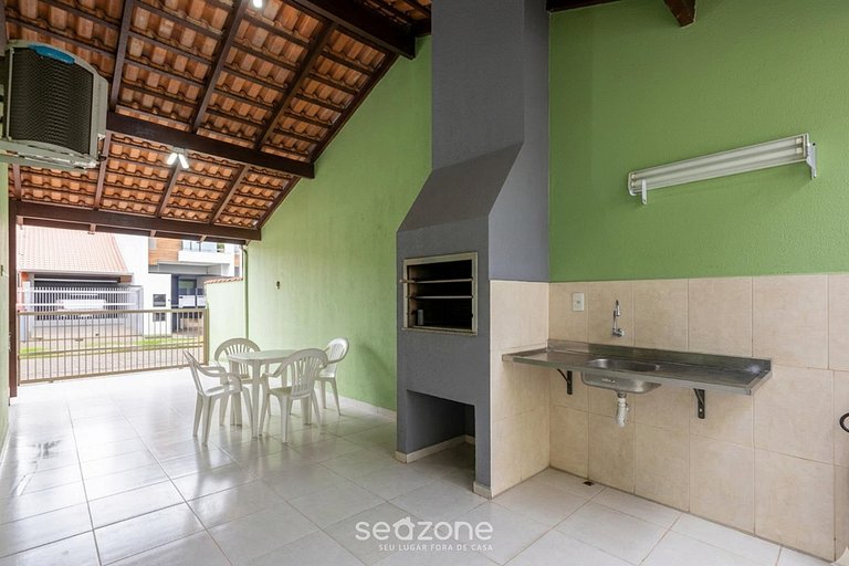 Casa con parrilla