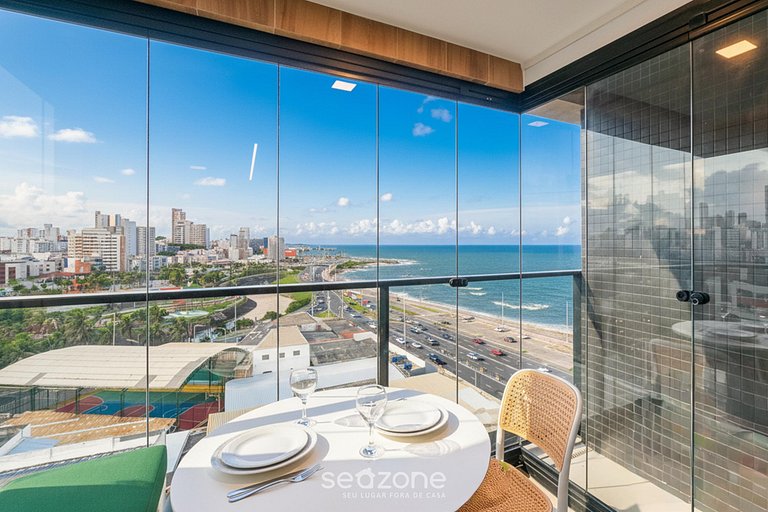 Studio Vista al Mar en Condo. c/ Piscina JDN0911