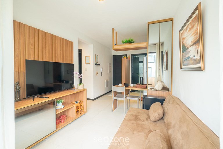 Apto en Cond. c/ Piscina y Gimnasio VLP0106