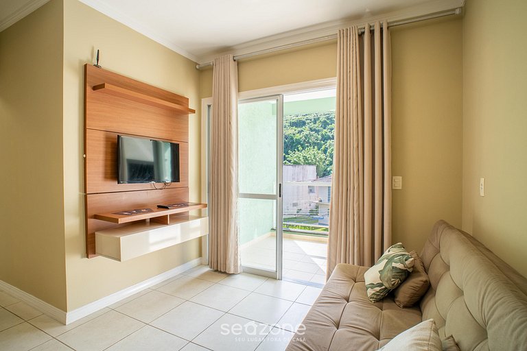 Apto em Jurerê c/ churrasq. privativa RPI0110