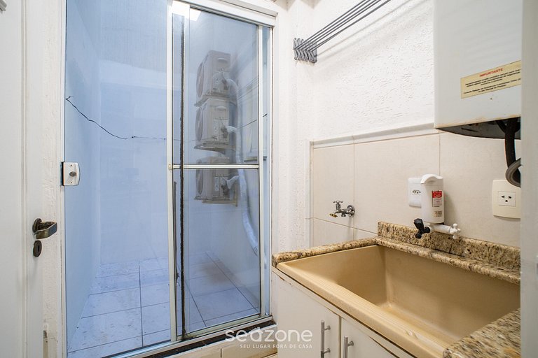 Apto em Jurerê c/ churrasq. privativa RPI0110