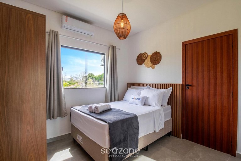 Apto en Cond. c Piscina en Mutá - Cabrália SAN0006