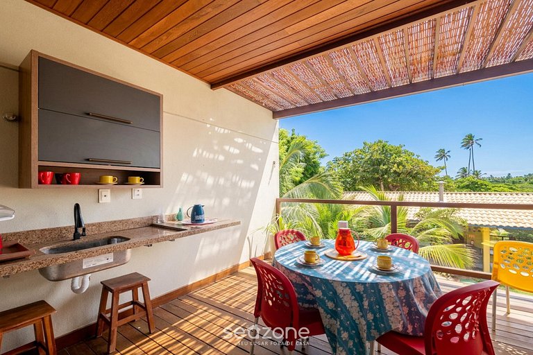 Casa espaçosa em Condo. c/ Piscina CAI0211
