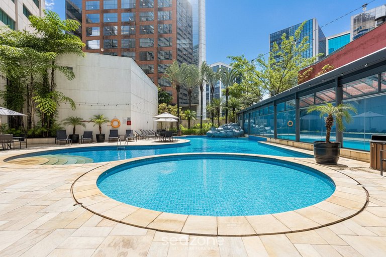 Studio em Cond. c/ Piscina Vila Olímpia VIO1409