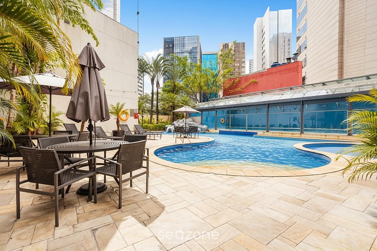 Studio em Cond. c/ Piscina Vila Olímpia VIO1409