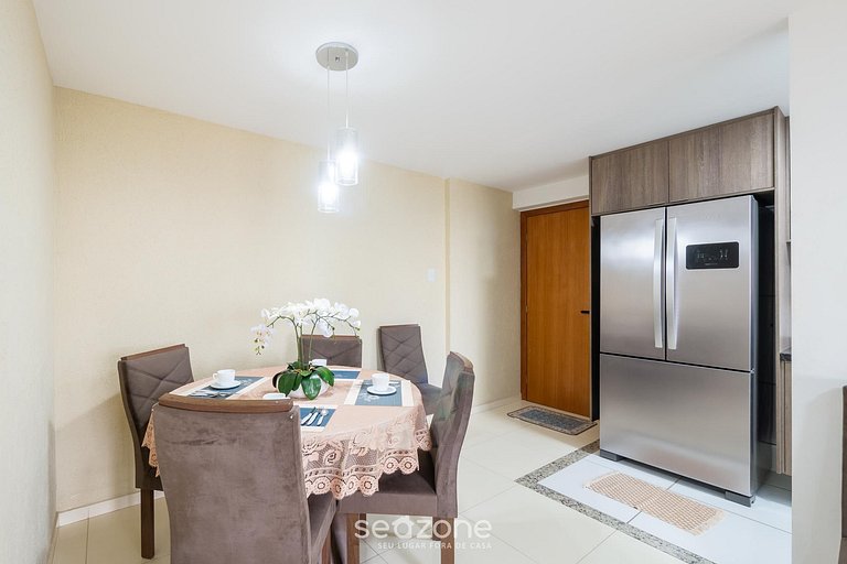 Apto en cond. c/ piscina y vista al mar ILP0801