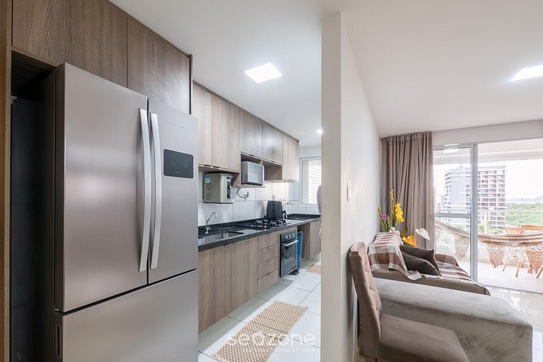 Apto em cond. c/ piscina e vista p/ mar ILP0801