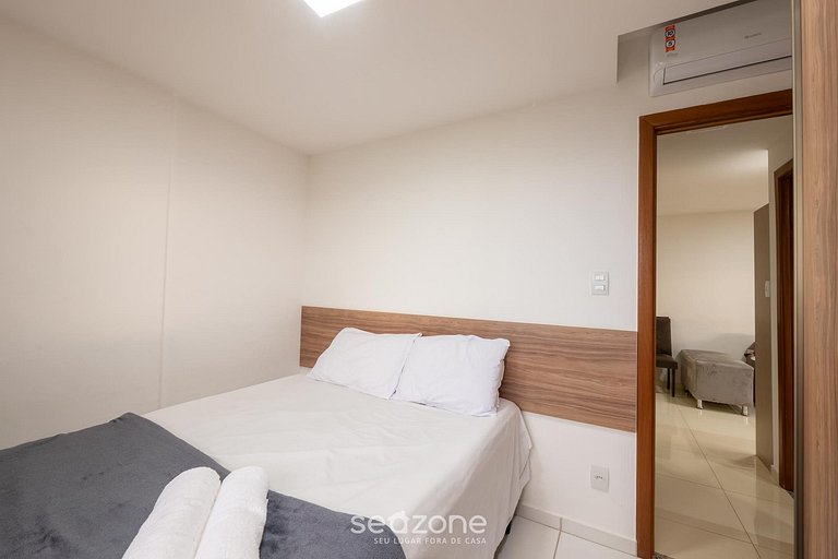 Apto en cond. c/ piscina y vista al mar ILP0801