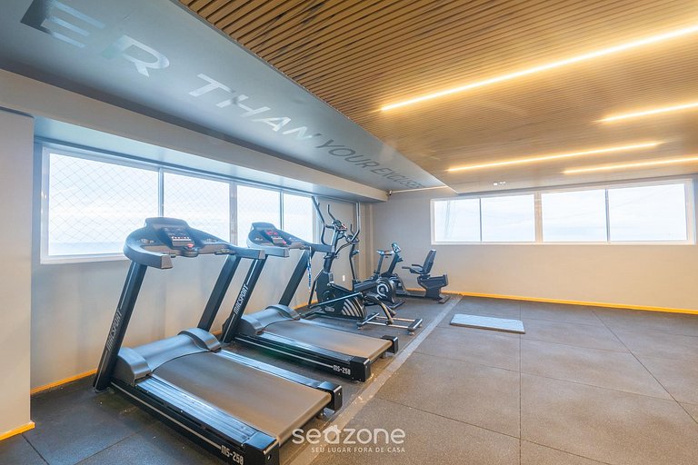 Apto em cond. c/ piscina e vista p/ mar ILP0801