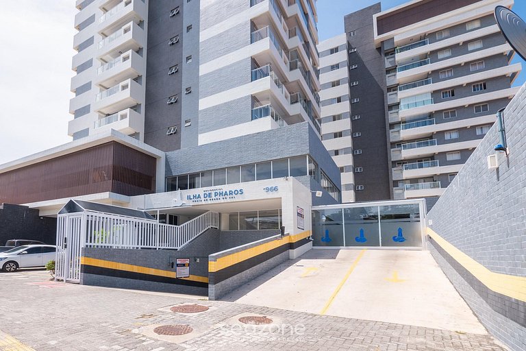 Apto en cond. c/ piscina y vista al mar ILP0801