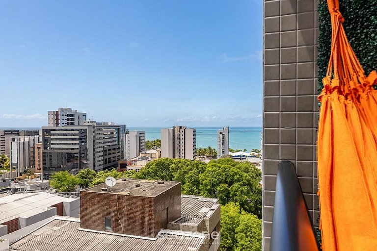 Apto en Cond. con Piscina y vista al mar SLI1013