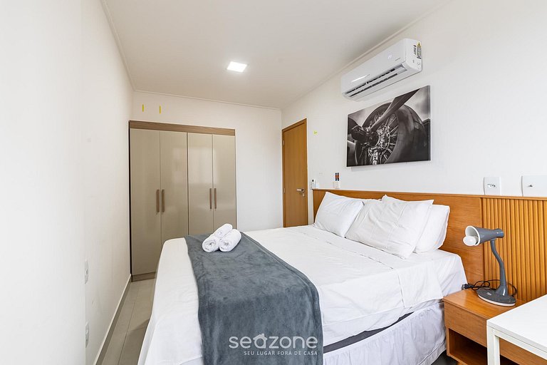 Apto em Cond. c/ Piscina c/ vista p/ Mar SLI1013