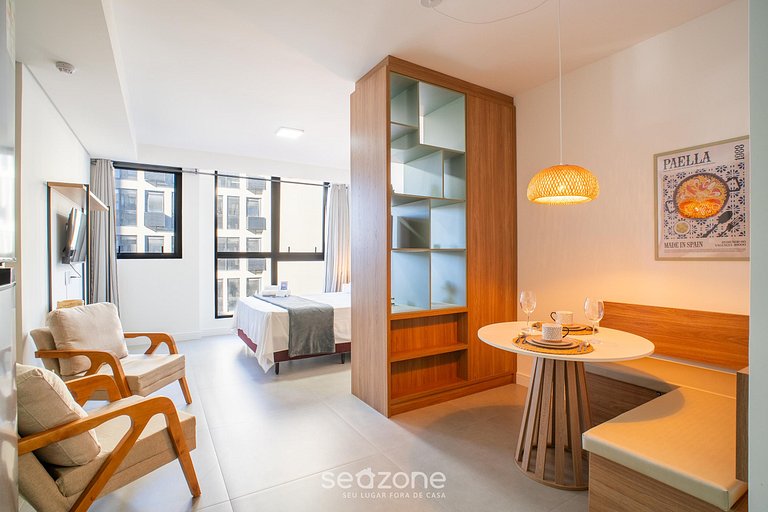 Studio em cond. c/ academia VTD0513