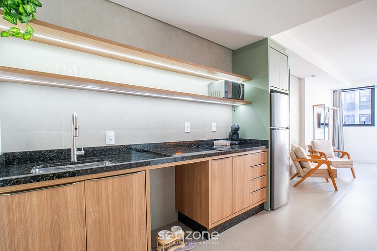 Studio em cond. c/ academia VTD0513