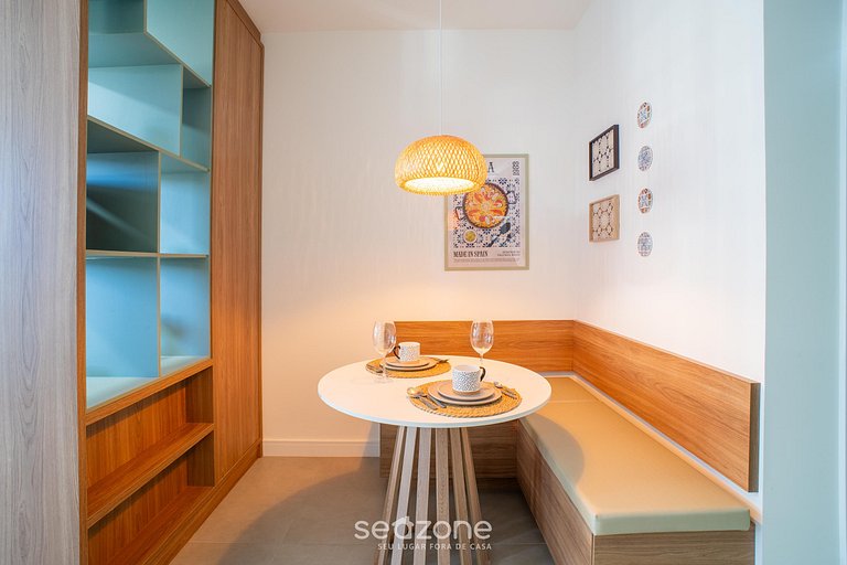 Studio em cond. c/ academia VTD0513