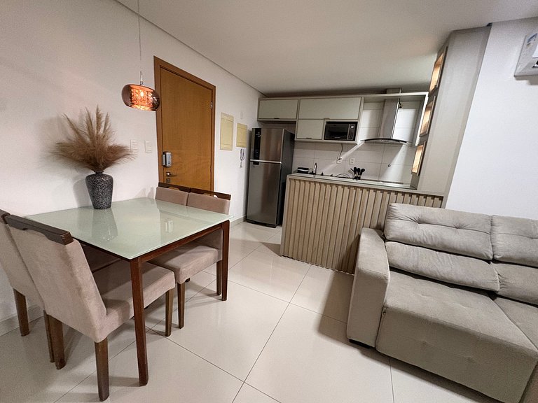 Apto en Cond. c/ Piscina en Setor Bueno LHD0403