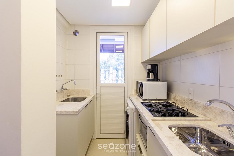 Apto en cond. c/ parrilla priv. Canela RAD0402