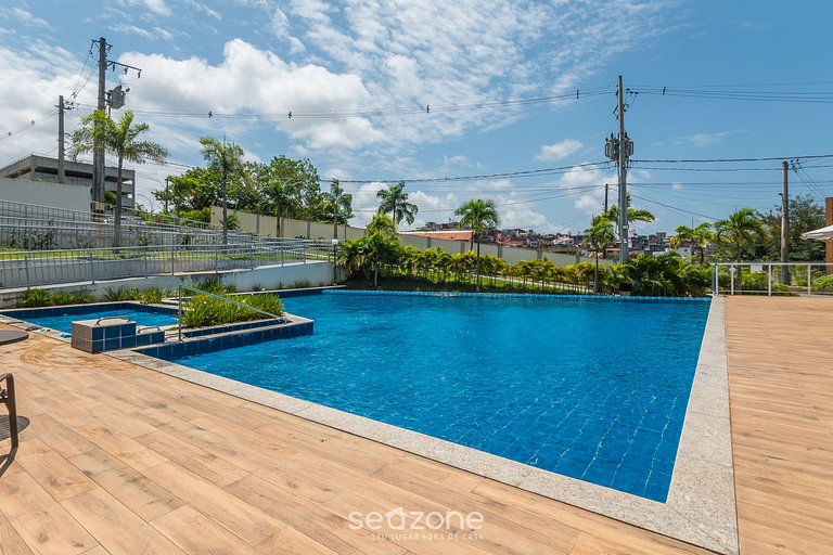 Apto de 2-Hb en cond. c/ piscina MAP1408