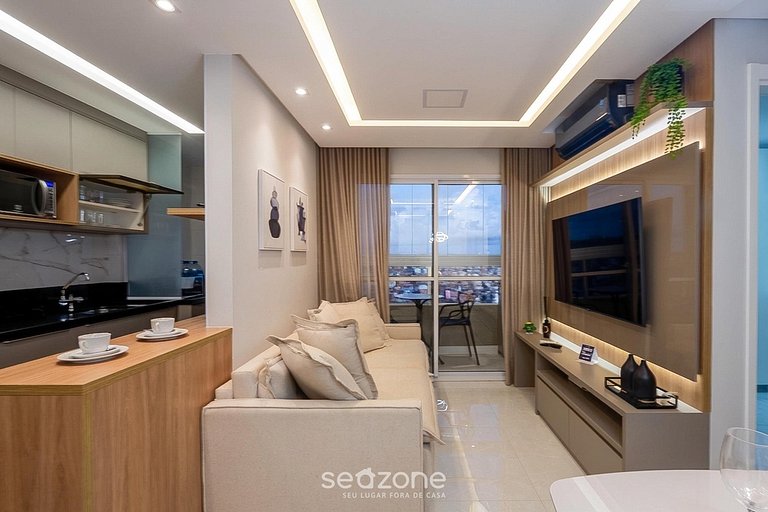 Apto de 2-Hb en cond. c/ piscina MAP1408