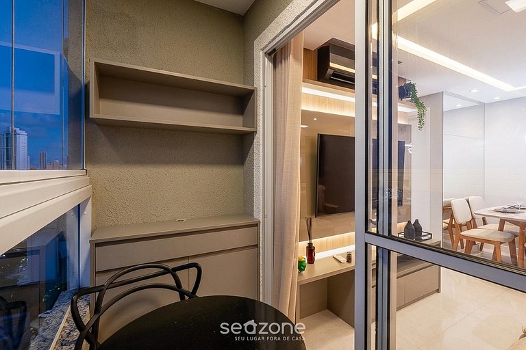 Apto de 2-Hb en cond. c/ piscina MAP1408