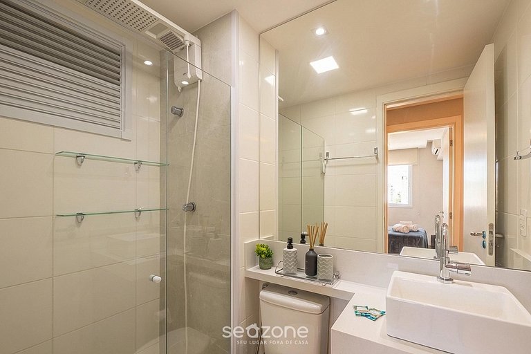 Apto de 2-Hb en cond. c/ piscina MAP1408