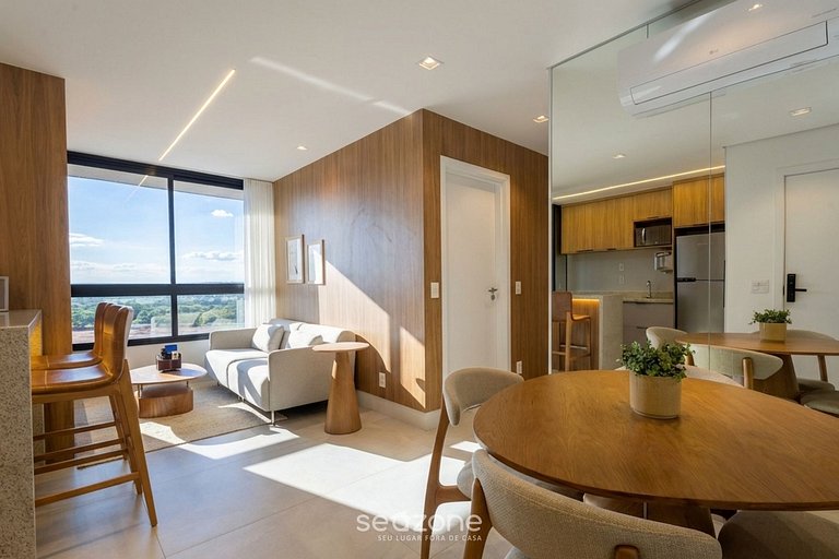 Apto en Cond. con piscina en Brasília GET0805