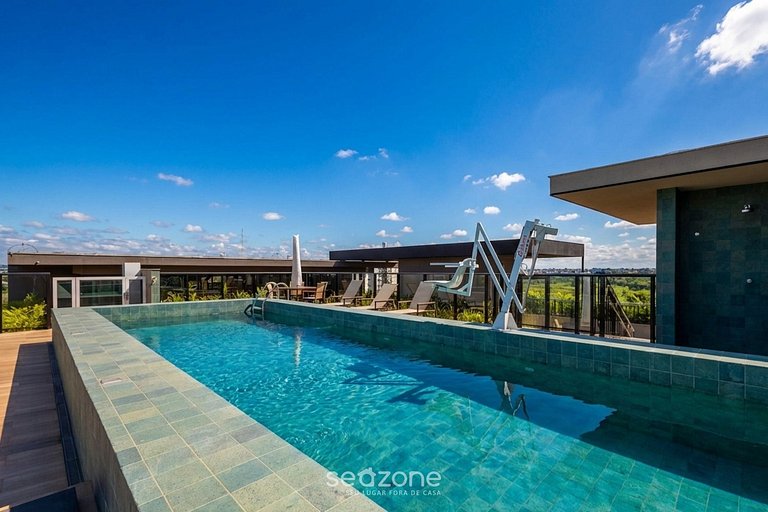 Apto en Cond. con piscina en Brasília GET0805