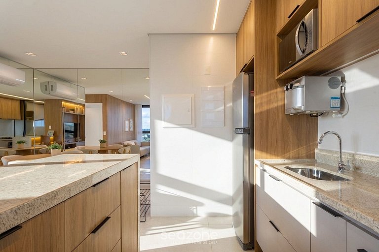 Apto em Cond. c/ piscina em Brasília GET0805