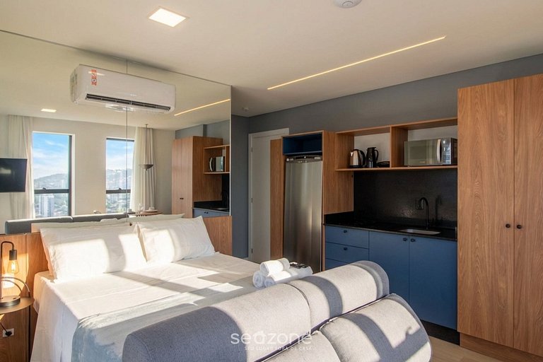 Studio en Cond. con Piscina en Blumenau PIN1901