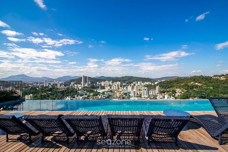 Studio en Cond. con Piscina en Blumenau PIN1903