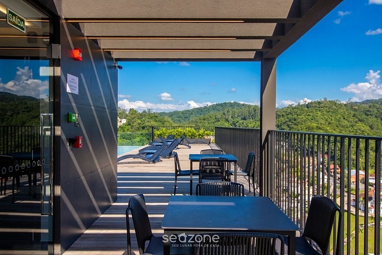 Studio em Cond. c/ Piscina em Blumenau PIN1911