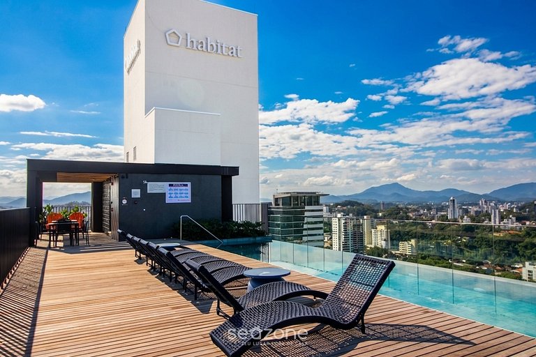 Studio em Cond. c/ Piscina em Blumenau PIN1904