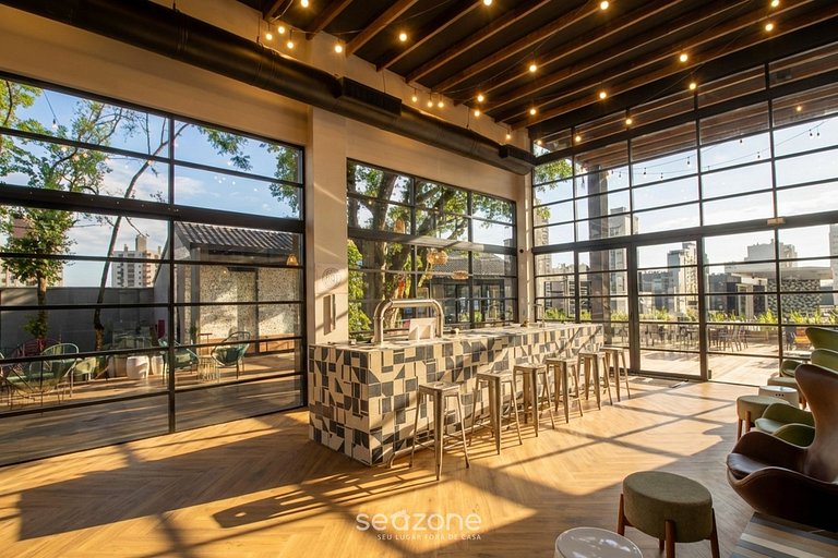 Studio em Cond. c/ Piscina em Blumenau PIN1901