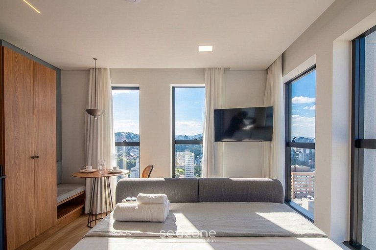 Studio en Cond. con Piscina en Blumenau PIN1901