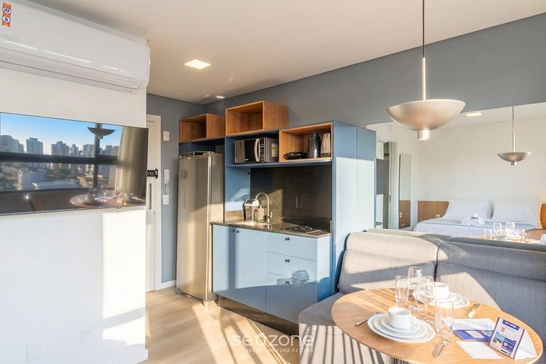 Studio em Cond. c/ Piscina na Velha PIN1910