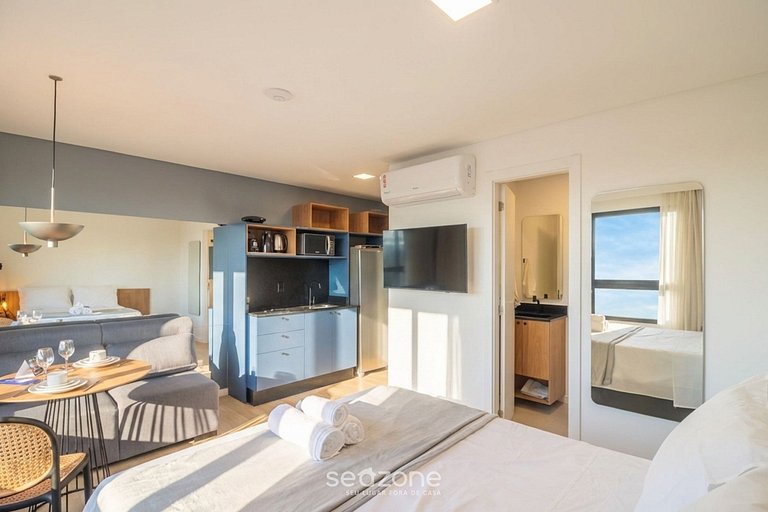 Estúdio em Cond. c/ Piscina em Blumenau PIN1909