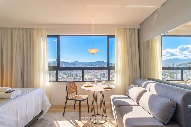 Estúdio em Cond. c/ Piscina em Blumenau PIN1909