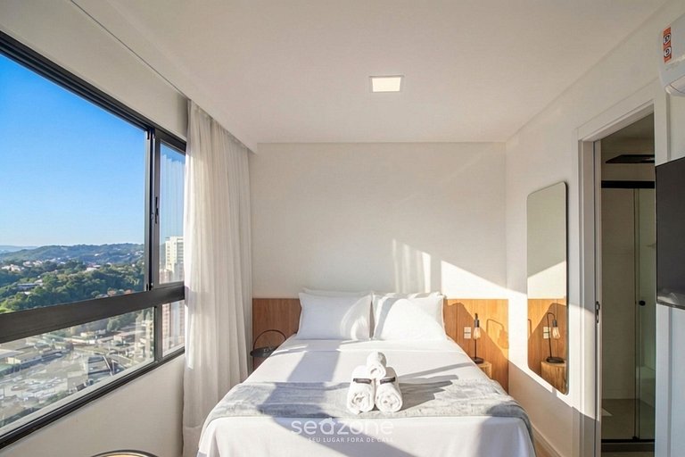 Studio em Cond. c/ Piscina em Blumenau PIN1906