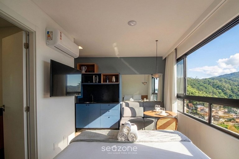 Studio en Cond. c/ Piscina en Blumenau PIN1906