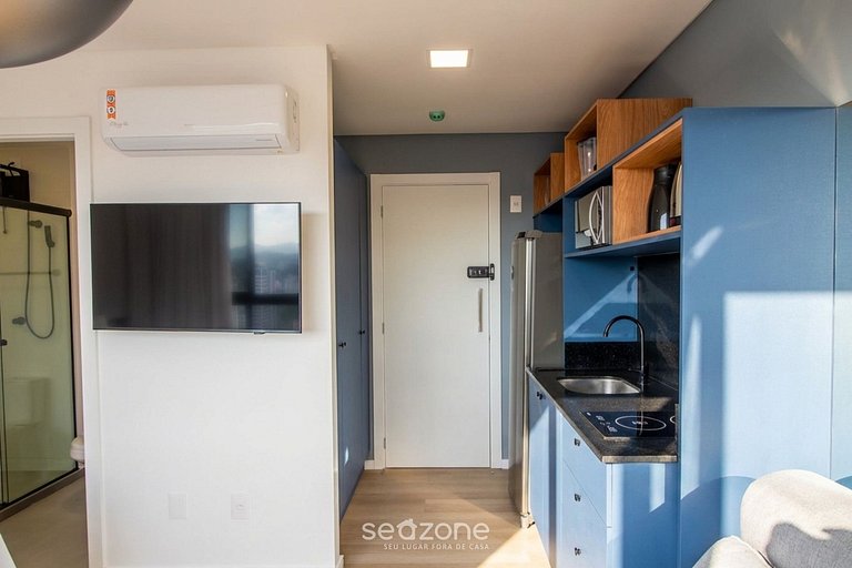 Studio en Cond. c/ Piscina en Blumenau PIN1906